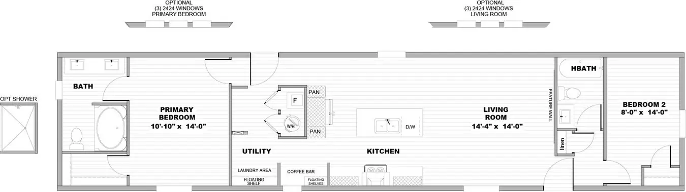Tide floor plan