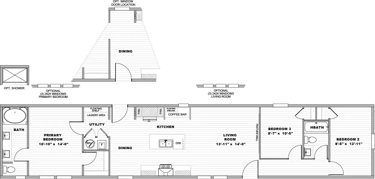 Hudson floor plan