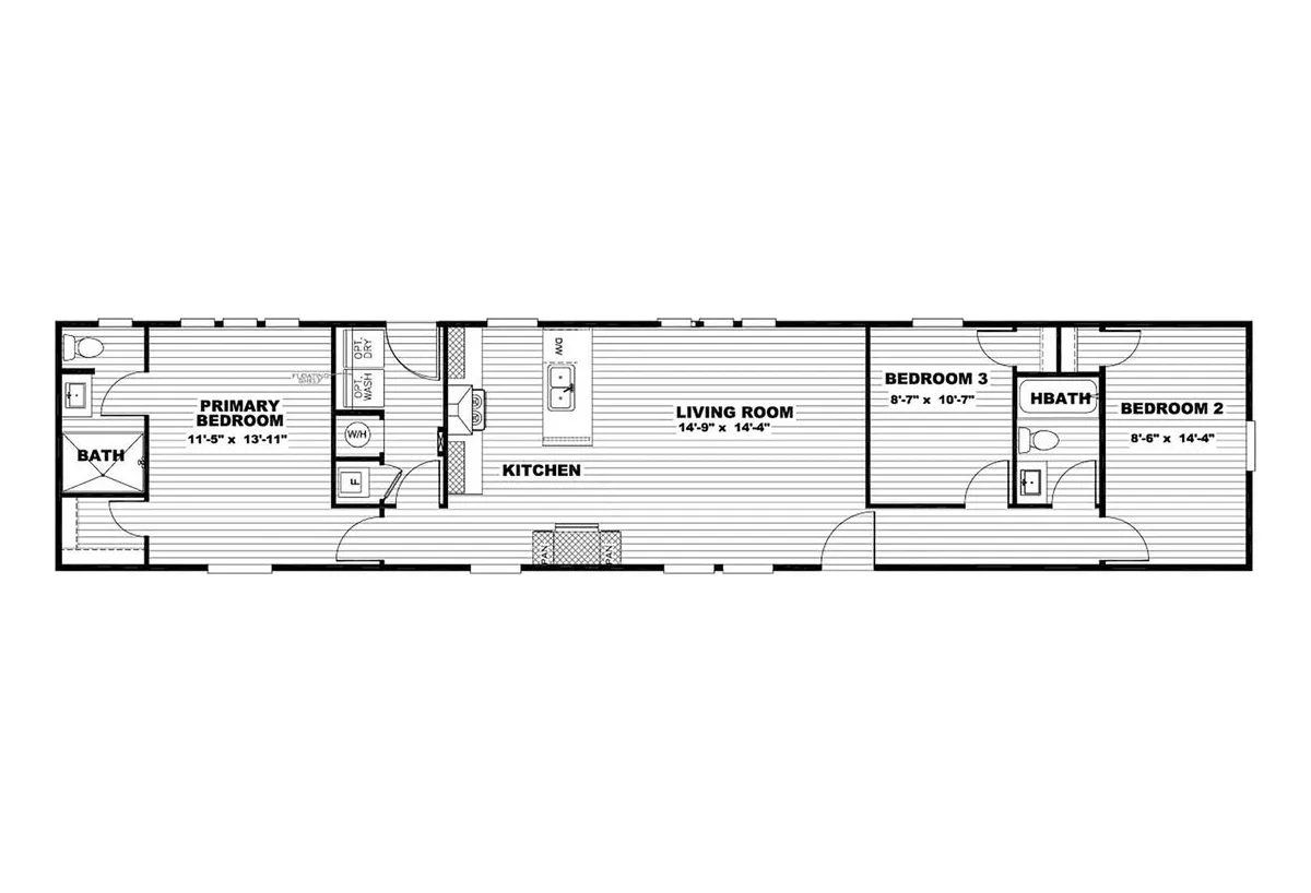 Magellan floor plan