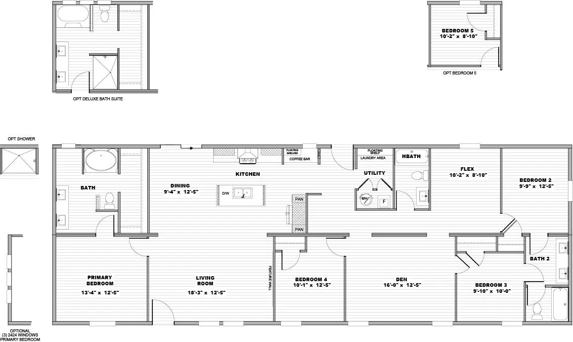Snowcap floor plan