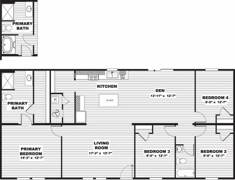 TRU Oak floor plan
