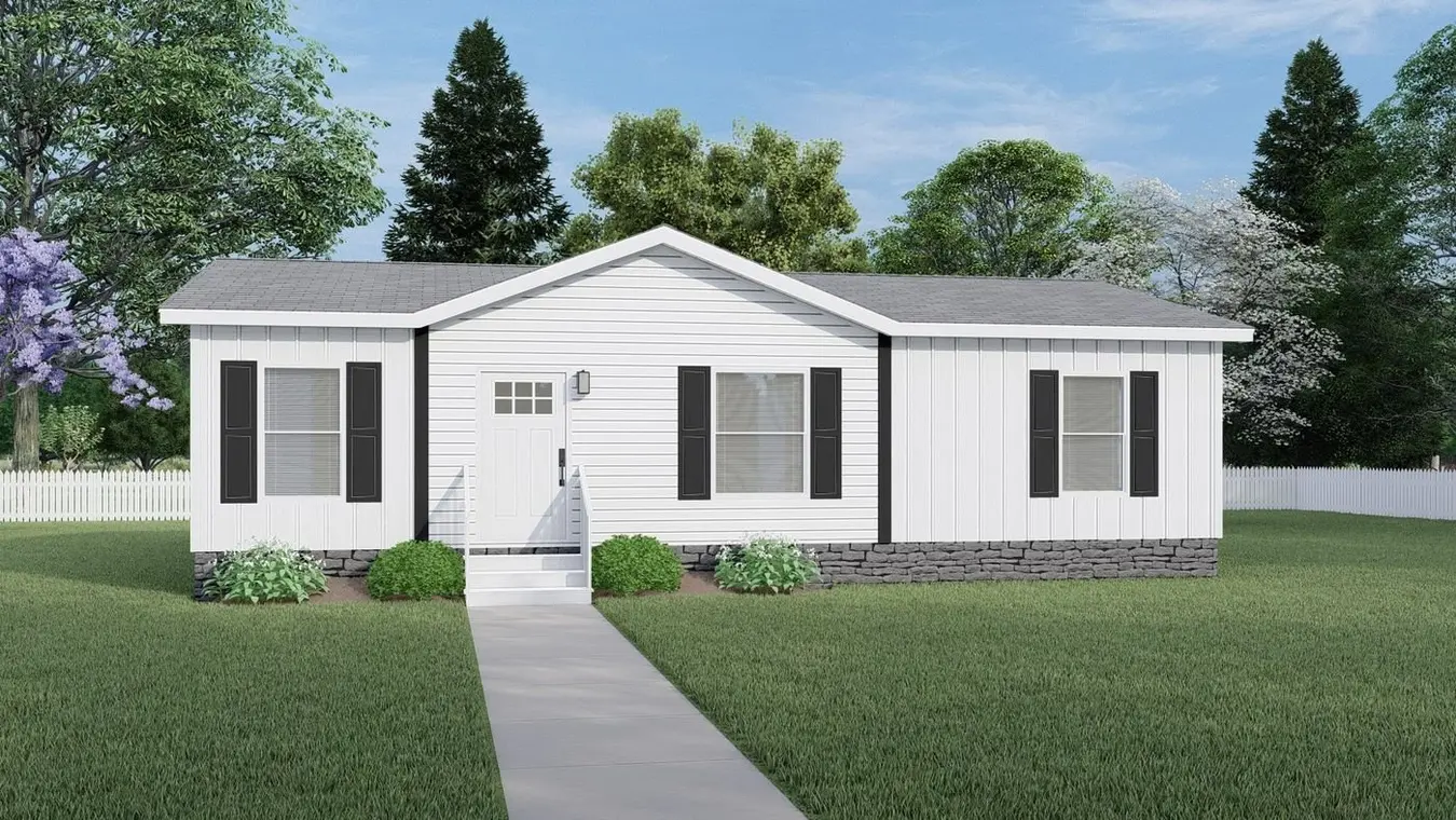 Exterior — gray finish
