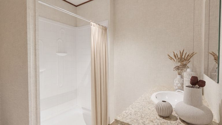 Primary bath shower