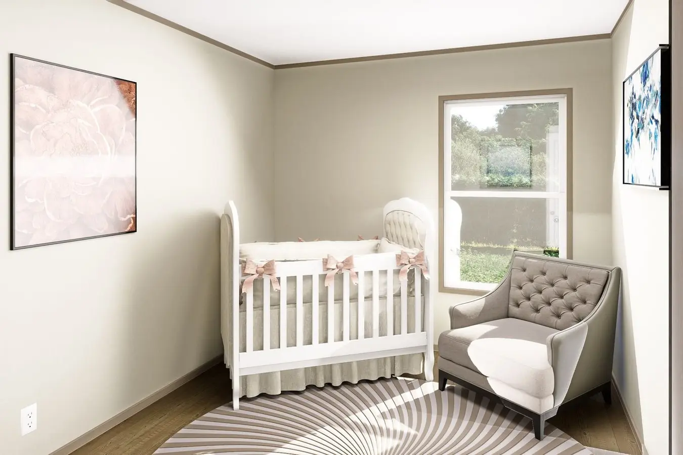 Guest bedroom (nursery)