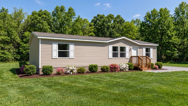 TRU Maple manufactured home exterior
