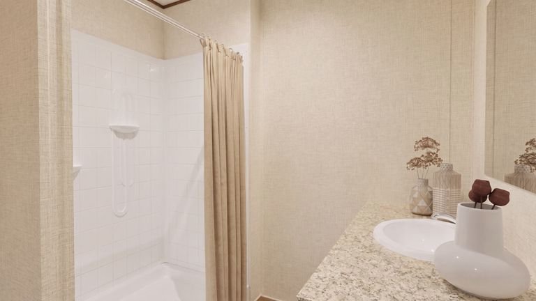 Primary bathroom — shower