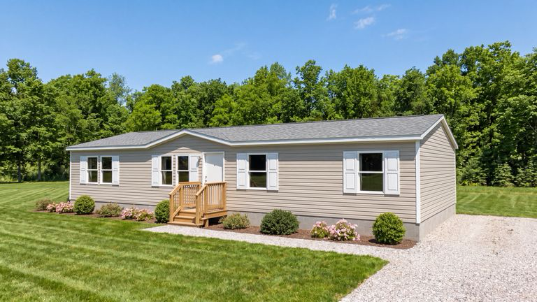 TRU Oak manufactured home exterior
