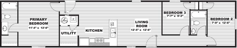 TRU Hickory floor plan