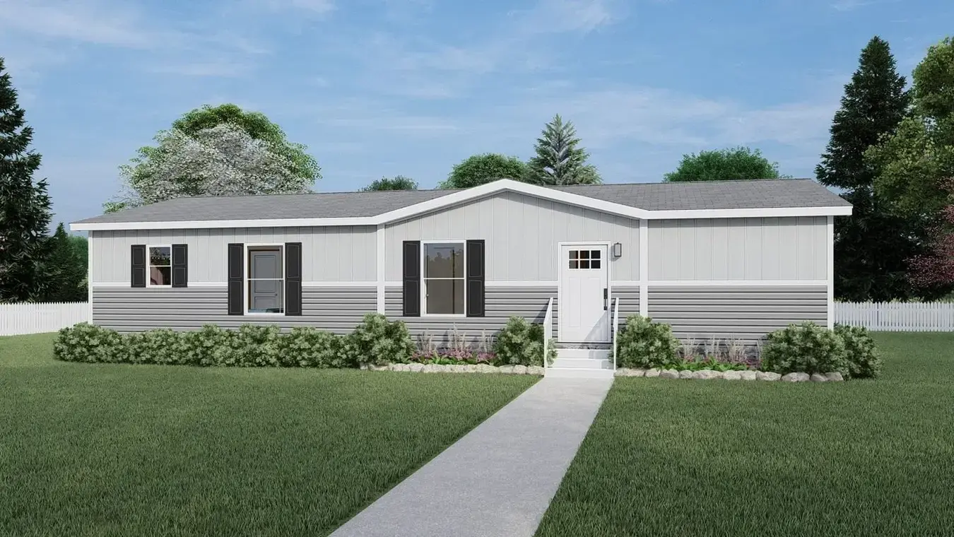 Exterior — alternate tan finish