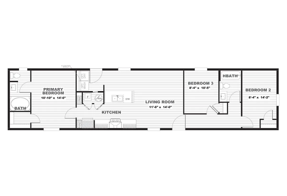 Clark floor plan