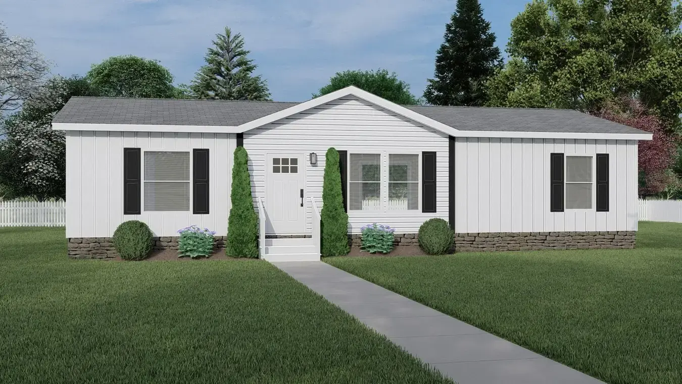 Exterior — gray finish