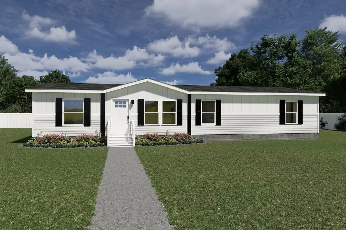 Exterior — White
