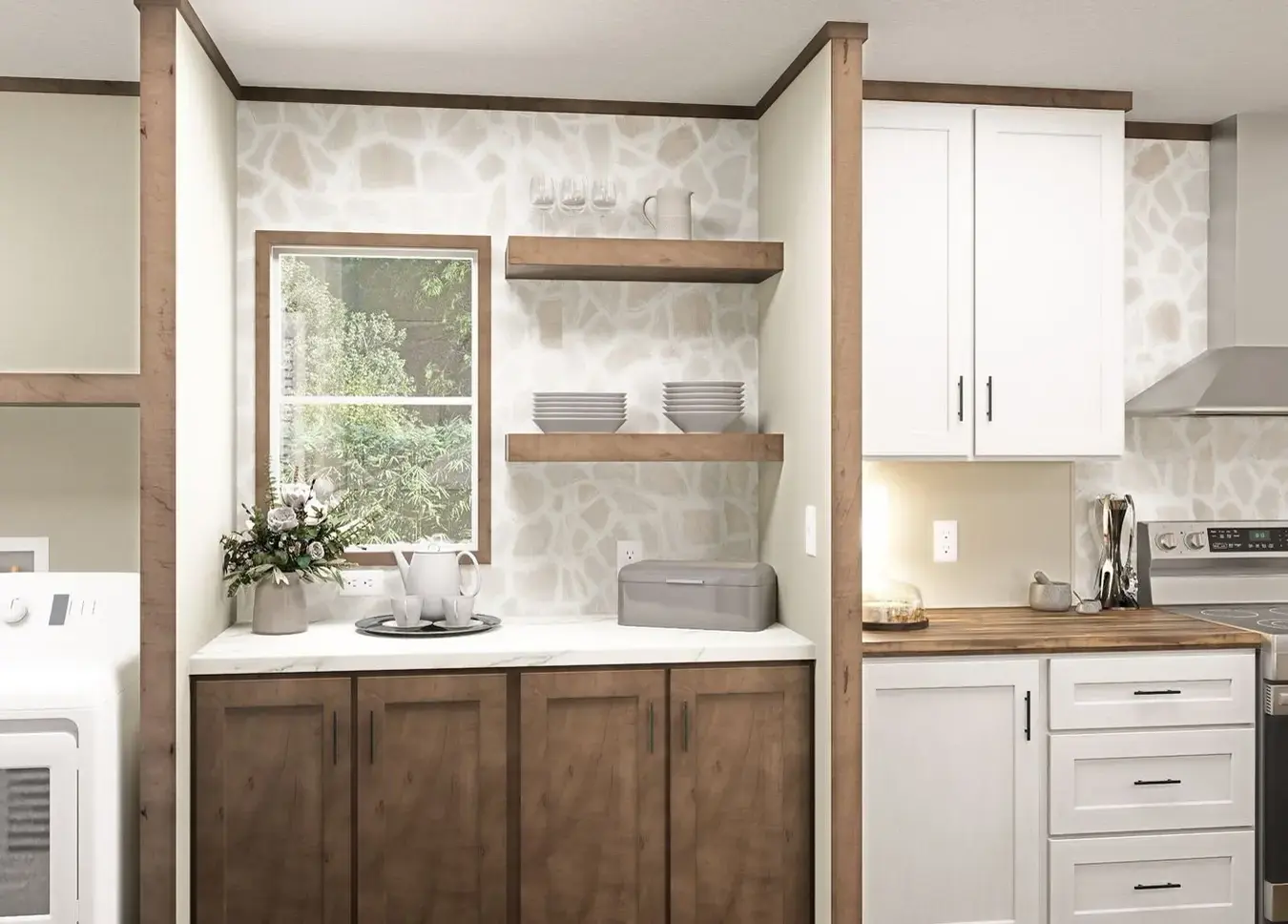 Kitchen & laundry