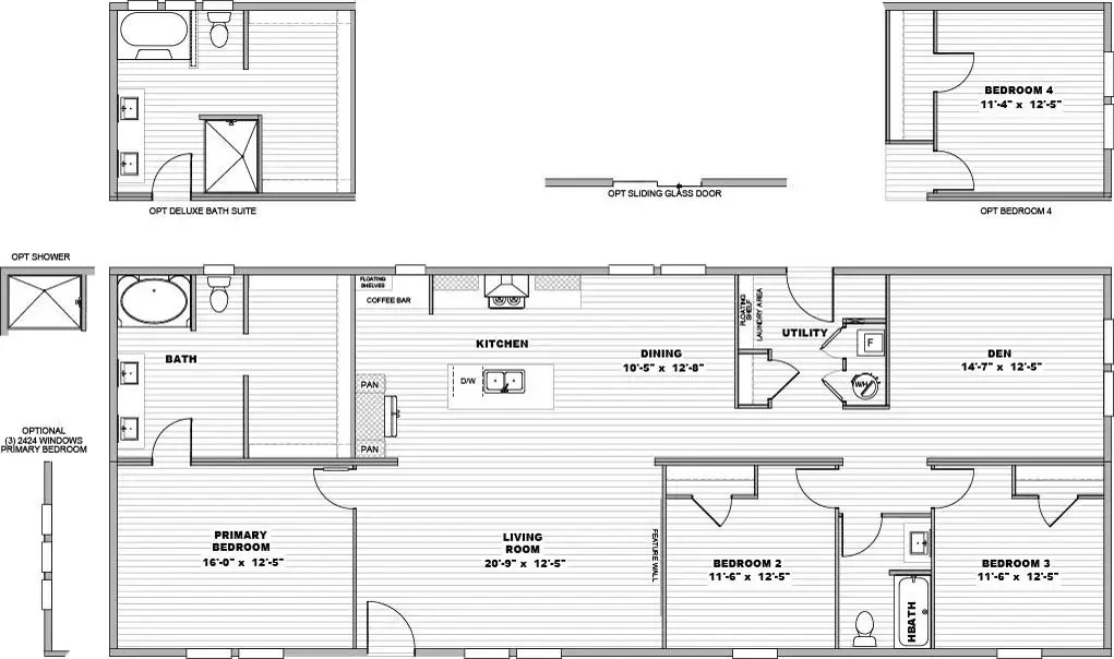 Crockett floor plan