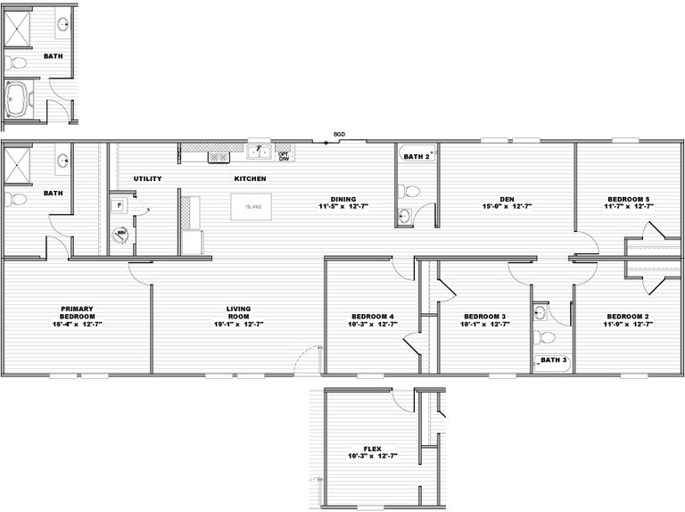 TRU Redwood floor plan
