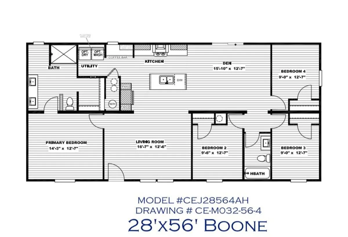 Boone floor plan