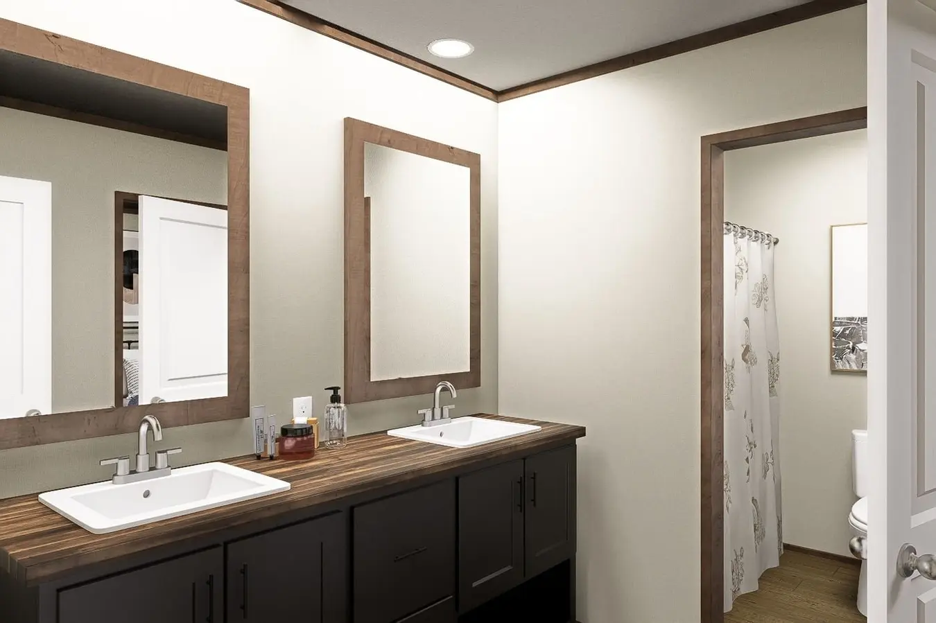Guest Bathroom — Double Vanity